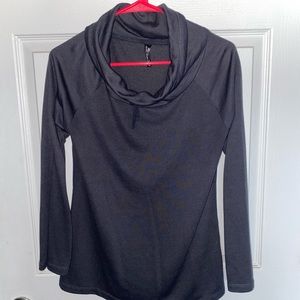 North river size small grey cowl neck sweater